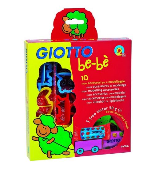 Giotto bebè - coffret 10 accessoires de modelage
