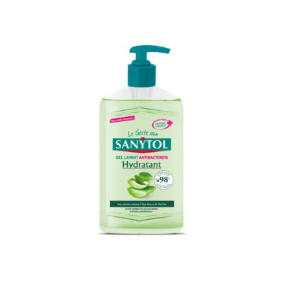 SANYTOL Savon antibactérien hydratant - Aloé Vera et Thé vert