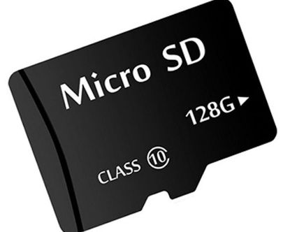 VOLKANO VK-20222-BK Carte MicroSD 128Go + Adaptateur