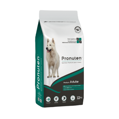 PRONUTEN croquettes chien adulte médium 12KG
