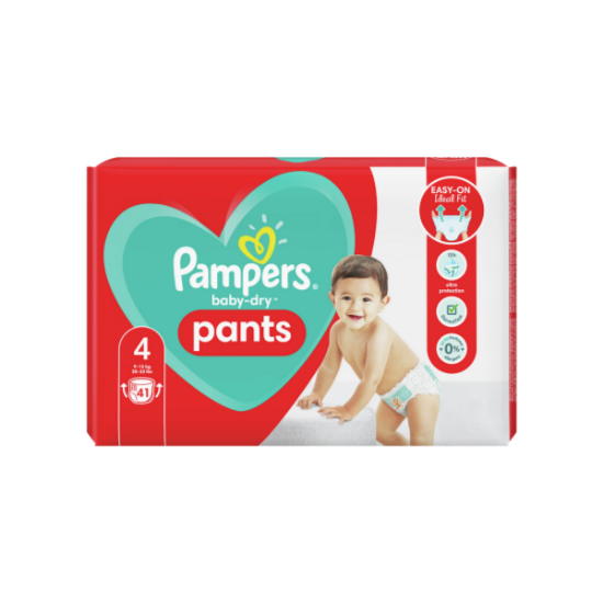 Pampers Baby-Dry Pants Couches-Culottes Taille 4, 41 Culottes
