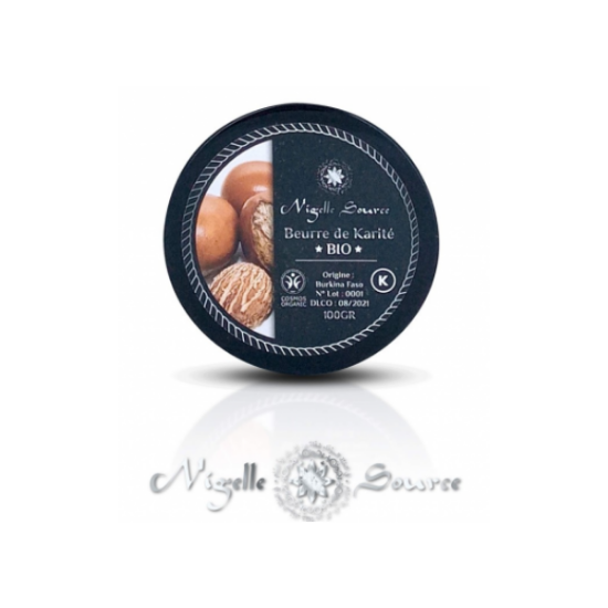 Beurre de Karité Bio - NIGELLE SOURCE - 100G