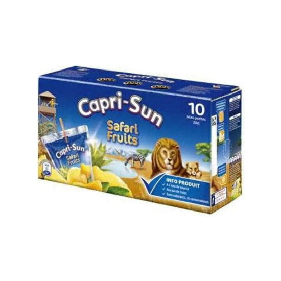 Capri-Sun tous parfums  Pack de 10 - SAFARI