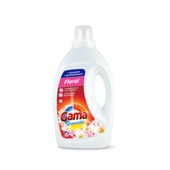 GAMA Lessive liquide 24 doses - Floral - 1,20L