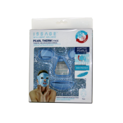 ISSAGE INTELLIGENT WELLNESS Bandeau avec billes de gel thérapeutique chaud / froid - masque visage