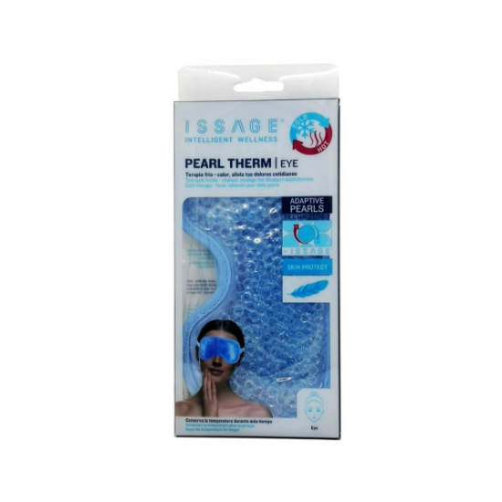 ISSAGE INTELLIGENT WELLNESS Bandeau avec billes de gel thérapeutique chaud / froid - masque yeux