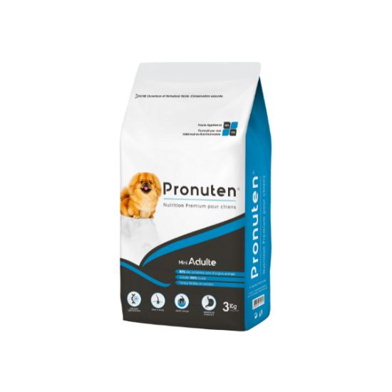 PRONUTEN croquettes chien adulte mini 3KG
