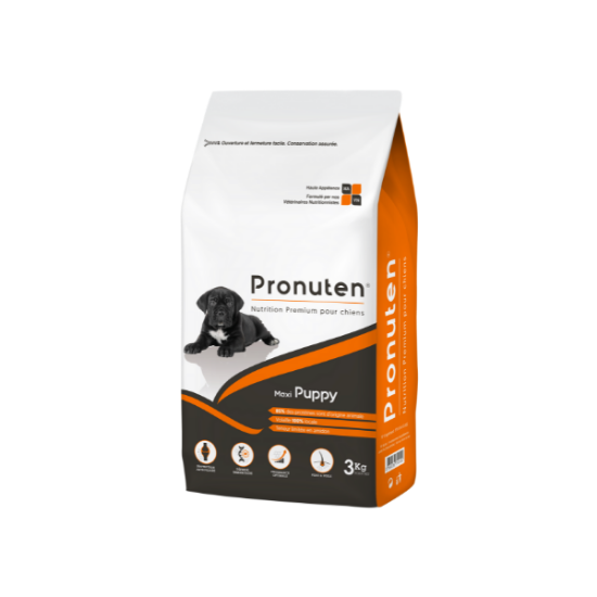 PRONUTEN croquettes chiot maxi 3KG 