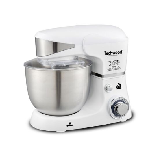 TECHWOOD Robot Petrin Blanc/Gris 5 L