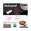 TECHWOOD Wok 30 Cm Fonte d'Aluminium