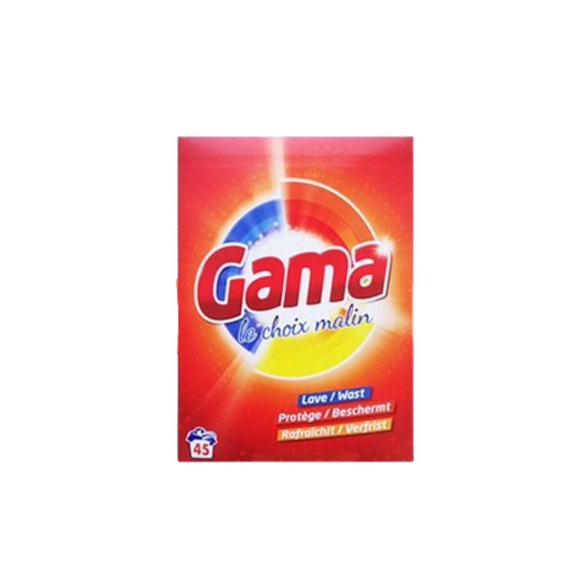 GAMA Lessive en poudre - Regular - 2,925Kg | ChezVous.re - Shopping et ...
