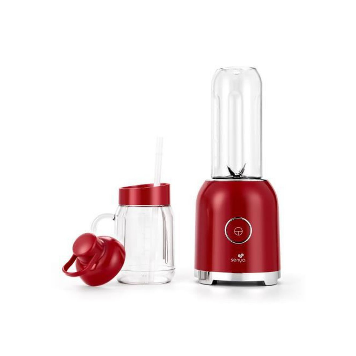 SENYA Mini Blender Smoothie 250W 2 bouteilles transportables Juicy Delight ChezVous.re