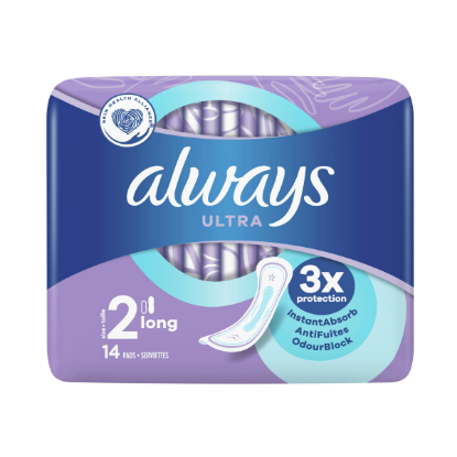 Always Serviette Hygiénique - Ultra Long - x14