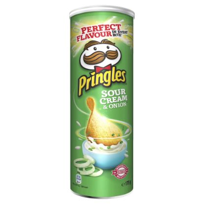 Chips Pringles Crème & Oignon 175g disponibles en vente à La Réunion