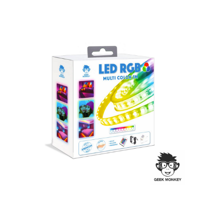 Ruban LED RGB Premium Edition 5 mètres - Geek Monkey