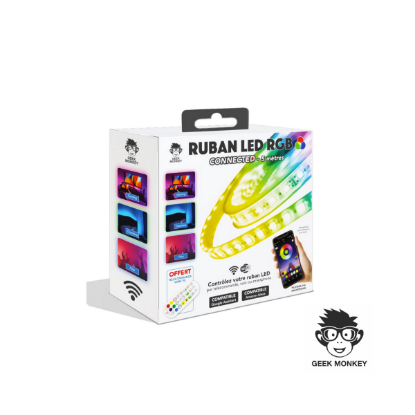 Souris gaming filaire RGB USB 6 boutons 3200dpi - The G-Lab Kult Helium    - Shopping et Courses en ligne, livrés à domicile ou au bureau,  7j/7 à la Réunion