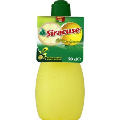 Jus de citron jaune concentré 20cl SIRACUSE