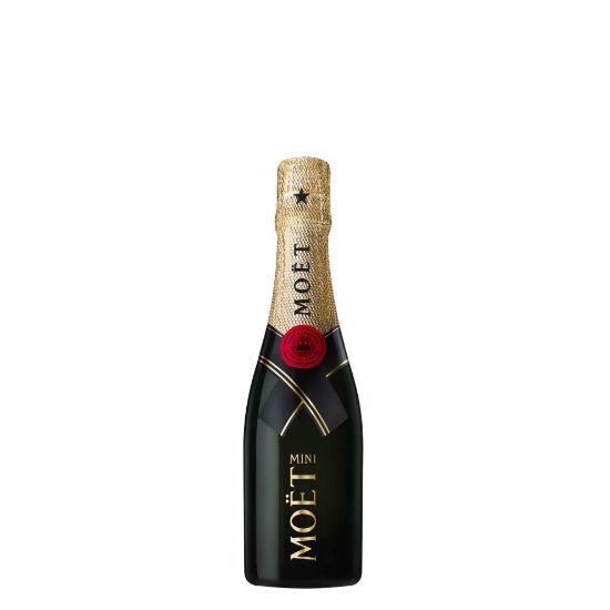 Champagne MOËT & CHANDON Mini Moet Impérial - pas cher à La Réunion    - Shopping et Courses en ligne, livrés à domicile ou au bureau,  7j/7 à la Réunion