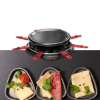 TECHWOOD Raclette Grill 8 personnes + Crêpière