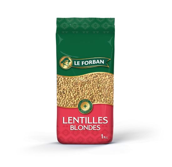 Lentilles blondes Le Forban 1KG