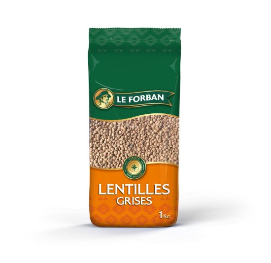 Lentilles grises Le Forban 1KG