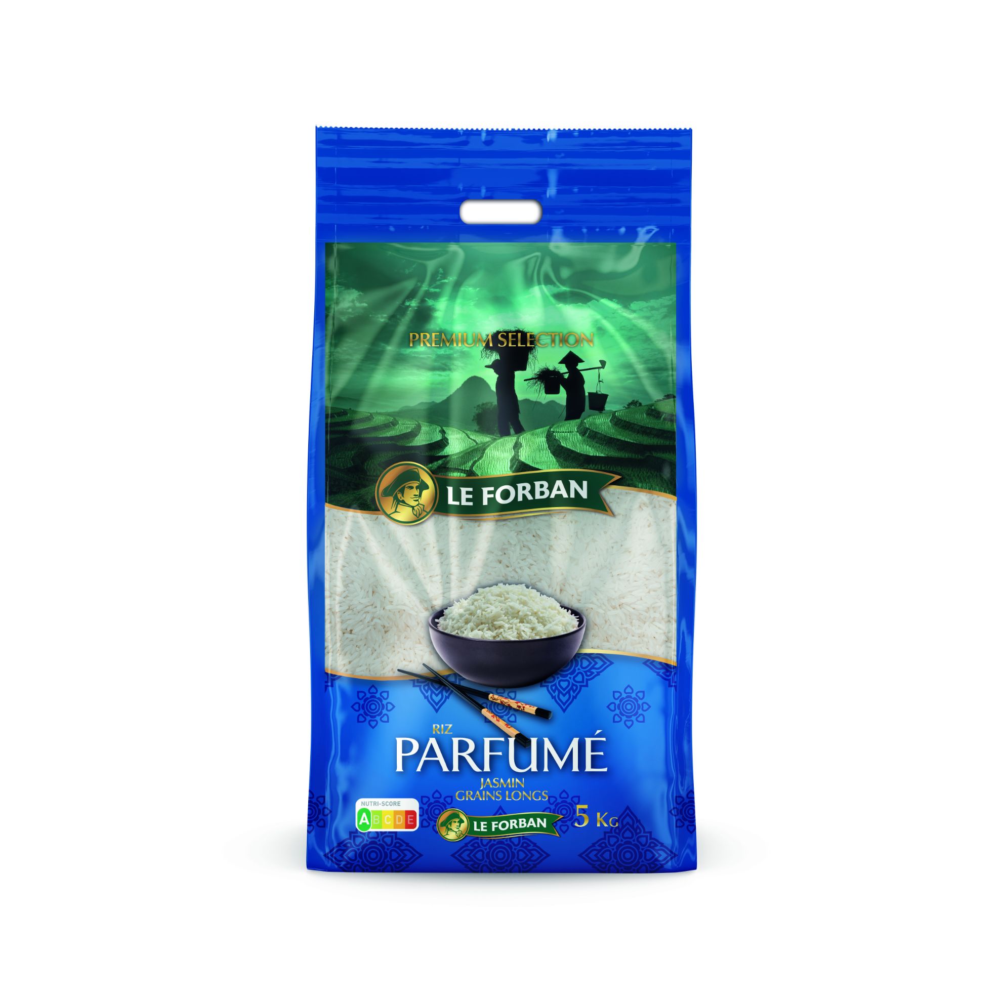 Riz Parfumé Jasmin - Le Forban - 5kg | ChezVous.re - Faites vos courses ...