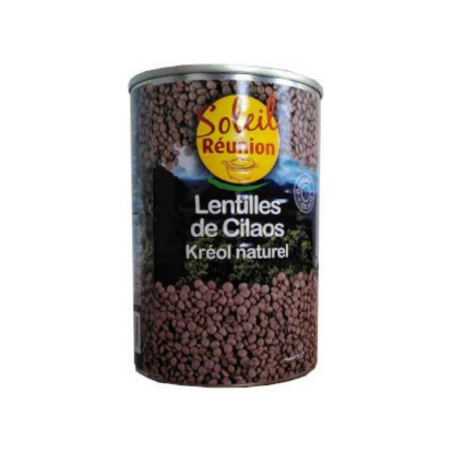 Lentilles de Cilaos kréol naturel Soleil Réunion boîte 400G