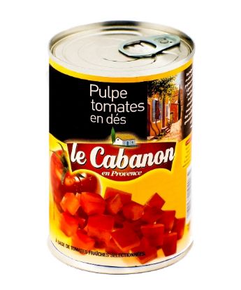 Pulpe de tomates en dés - Le Cabanon 400g