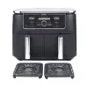 Friteuse sans huile Ninja Foodi AF400EU double compartiment Air Fryer 9,5L