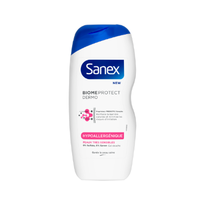 Gel douche SANEX BIOME PROTECT HYPOALLERGENIQUE 500 ML