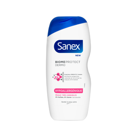 Gel douche SANEX BIOME PROTECT HYPOALLERGENIQUE 500 ML