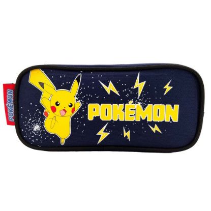 Trousse Pokemon scolaire rectangulaire zippée disponible en vente à La Réunion