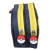 Trousse Pokemon scolaire double compartiments zippés