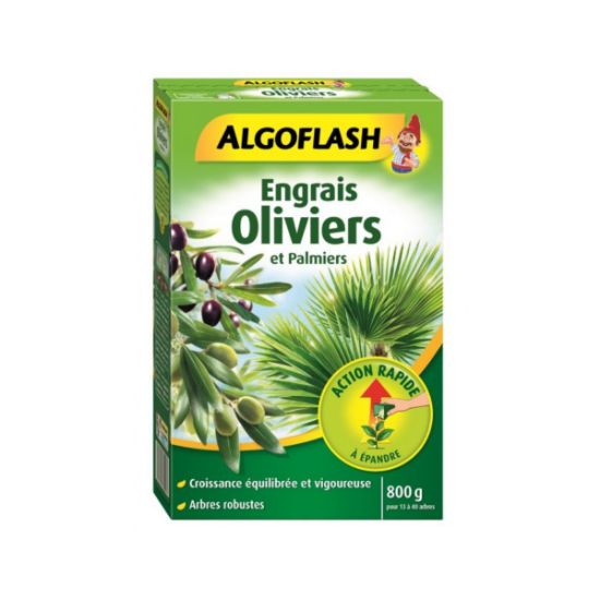 Engrais Oliviers et Palmiers AlgoFlash 800g