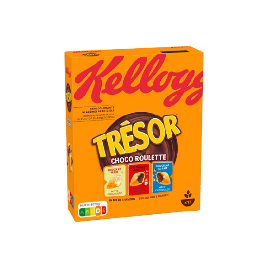 KELLOGG'S Céréales choco roulette 400g