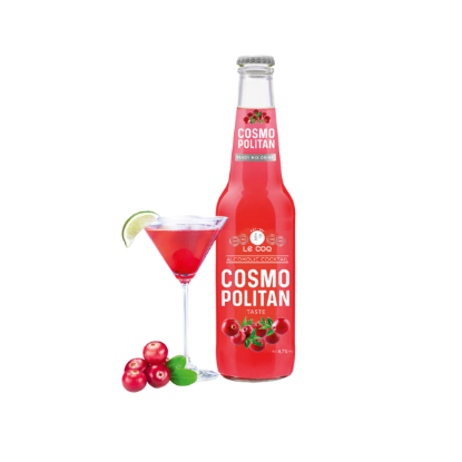 Cocktail LE COQ Cosmopolitan - 33cl - 4,75°