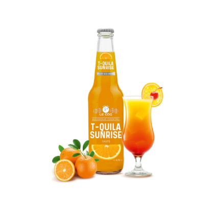 Cocktail LE COQ Téquila Sunrise  - 33cl - 4,75°