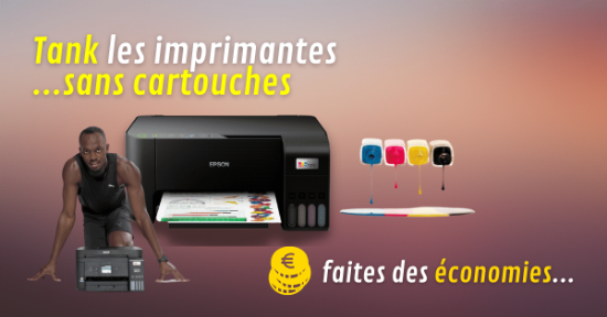 Tank les imprimantes sans cartouches