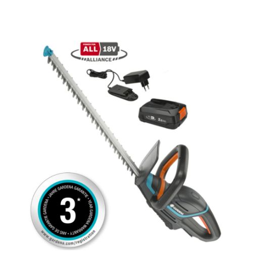 Gardena Taille-haies ComfortCut 50/18V P4A Kit prêt à l’usage