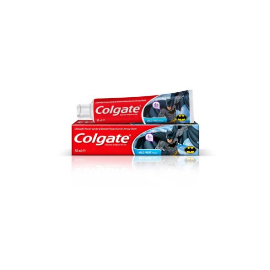 Dentifrice COLGATE KIDS Batman Anti-caries pour enfants 6ans+ 50ML