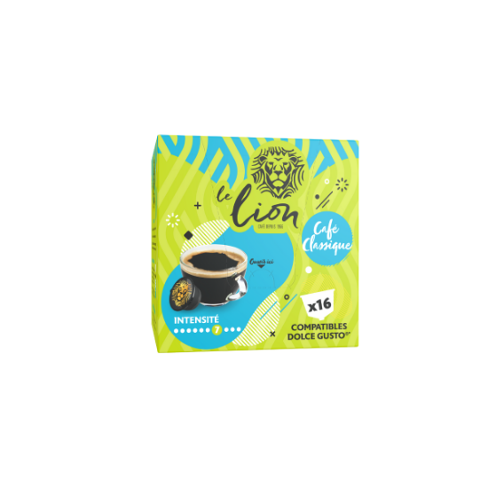 Café Le Lion Dolce Gusto - Café Classique - 16 dosettes