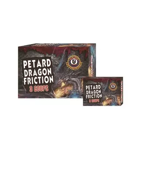 Image de Petard Friction 3 coups - Lot de 5 paquets