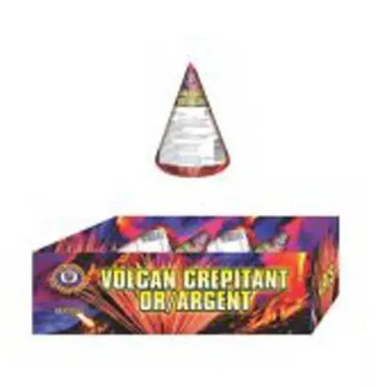 Image de Volcan Crépitant Or & Argent - Fontaines