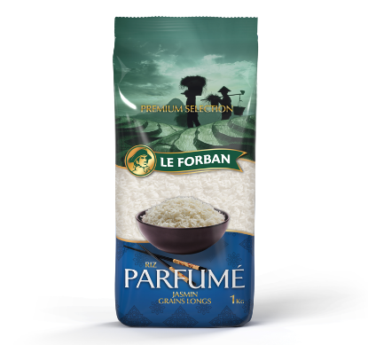 Riz parfumé Jasmin Le Forban 1KG