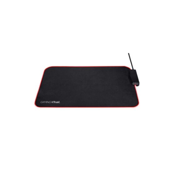 Tapis Souris Gaming éclairé Led + concentrateur USB TRUST GAMING GXT 765