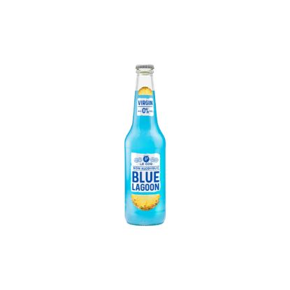 Cocktaïl LE COQ Blue Lagoon - 33cl - sans alcool