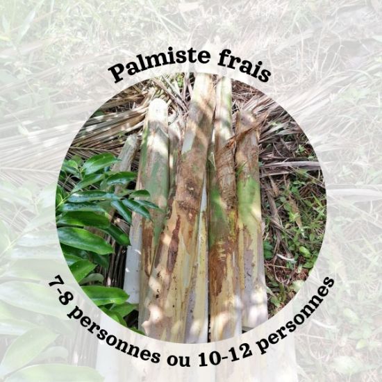 Chou Palmiste Pejibaye Frais