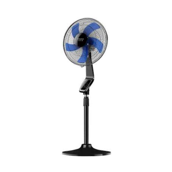 Ventilateur sur pied avec télécommande Taurus 40cm noir/bleu