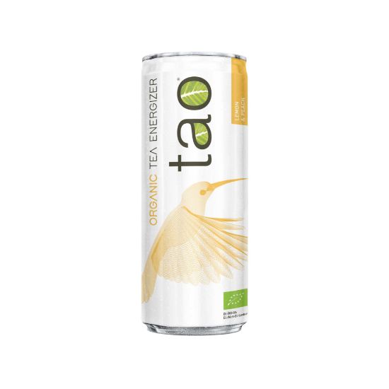 TAO Organic Tea Energizer Bio Citron & Pêche aux fines bulles