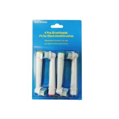 Lot de 4 têtes de recharge brossettes pour Oral-B